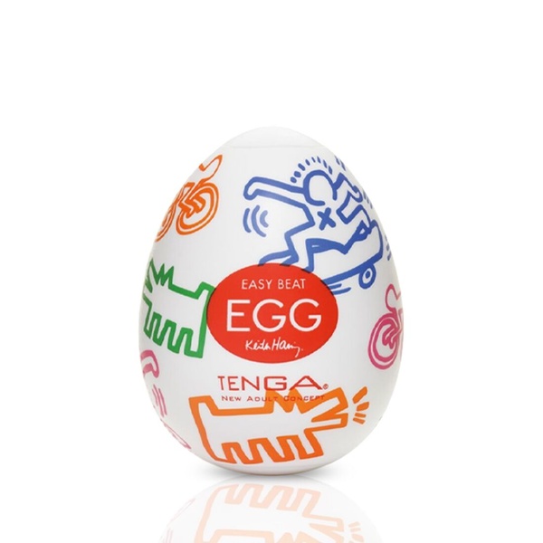 Мастурбатор яйце Tenga Keith Haring EGG Street SO1649 фото