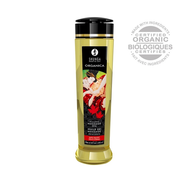 Органическое массажное масло Shunga ORGANICA - Maple Delight (240 мл) с витамином Е SO3938 фото