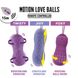 Вагінальні кульки з масажем і вібрацією FeelzToys Motion Love Balls Jivy з пультом дистанційного кер SO3852 фото 3