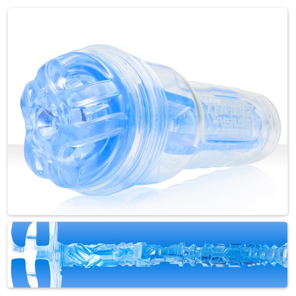 Мастурбатор Fleshlight Turbo Ignition Blue Ice (імітатор мінету) F11178 фото