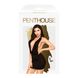 Міні-сукня з хомутом та глибоким декольте Penthouse - Heart Rob Black M/L SO4342 фото 3