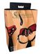 Трусы для страпона Sportsheets - Lace Corsette Strap-on Red с корсетной утяжкой, очень красивые SO1328 фото 2