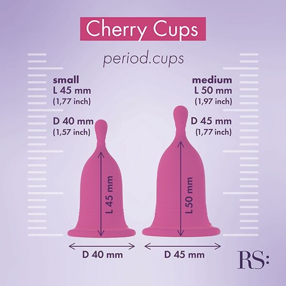Менструальні чаші RIANNE S Femcare — Cherry Cup SO4577 фото
