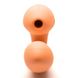 Вакуумний вібратор Kistoy Tina Mini Orange, вагінально-кліторальний SO6542 фото 3