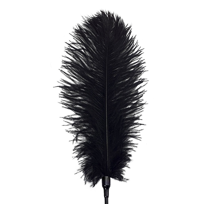 Лоскітка зі страусиним пером Піка Art of Sex - Feather Tickler, колір Чорний SO7000 фото