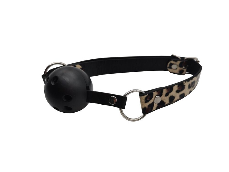 Набір MAI BDSM STARTER KIT Nº 75 Leopard: батіг, кляп, наручники, маска, нашийник, мотузка, затискач SO6581 фото