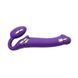 Безремінний страпон з вібрацією Strap-On-Me Vibrating Violet XL, діам. 4,5см, пульт ДК, регульований SO3827 фото 4