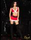 Новорічний еротичний костюм "Сексі Санта" L, спідниця, топ SO5133 фото 2