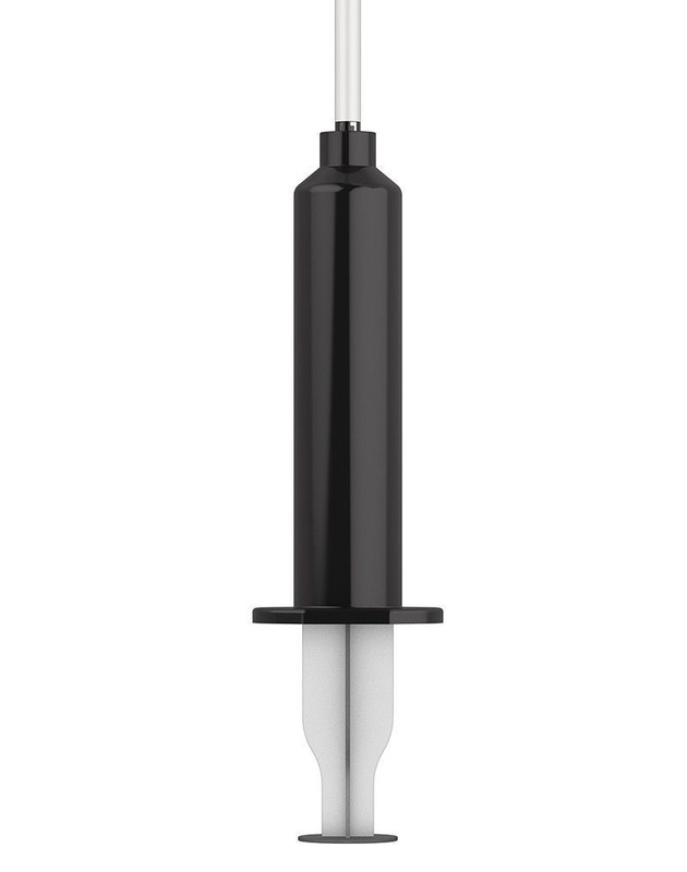 Кончающий фаллоимитатор Strap-On-Me Dildo Cum Black, диаметр 3,6см, силикон, насадка для страпона SO2705 фото