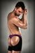 Чоловічі шорти з фіолетовим гульфіком Passion 009 THONG violet S/M PSM0092 фото 2