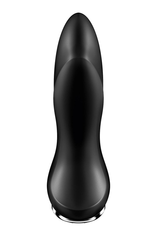 Анальна смарт вібропробка із перлинним масажем Satisfyer Rotator Plug 1+ Black SO6278 фото