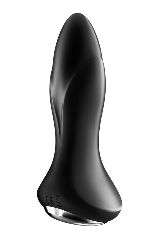 Анальна смарт вібропробка із перлинним масажем Satisfyer Rotator Plug 1+ Black SO6278 фото