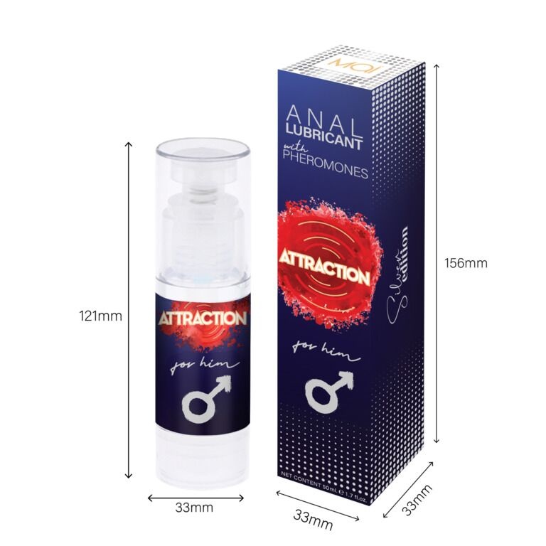Змазка для анального сексу MAI Attraction Anal for Him (50 мл) на водній основі з феромонами SO6048 фото