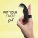 Вібратор на палець FeelzToys Magic Finger Vibrator Black SO4436 фото 3