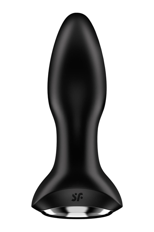 Анальна смарт вібропробка із перлинним масажем Satisfyer Rotator Plug 2+ Black SO6279 фото