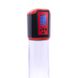 Автоматична вакуумна помпа Men Powerup Passion Pump Red, LED-табло, перезаряджувана, 8 режимів SO6226 фото 4