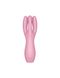 Кліторальний вібратор Satisfyer Threesome 3 Pink з трьома пальчиками SO6101 фото 2
