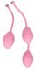 Розкішні вагінальні кульки PILLOW TALK - Frisky Pink з кристалом, діаметр 3,2 см, вага 49-75гр SO2721 фото 1