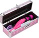 Кейс для зберігання секс-іграшок BMS Factory - The Toy Chest Lokable Vibrator Case Pink з кодовим за SO5563 фото 5