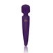 Вібромасажер Rianne S: Bella Mini Wand Purple, 10 режимів роботи, медичний силікон, подарункове пако SO3869 фото 3