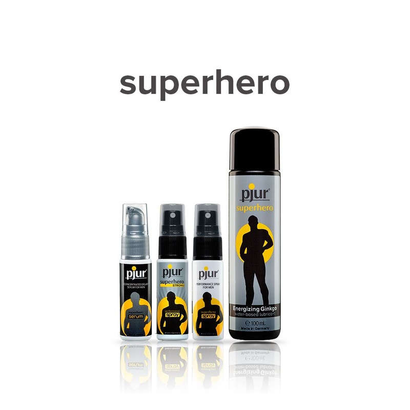 Пролонгувальний спрей pjur Superhero Spray 20 мл, всотується в шкіру, натуральні компоненти PJ10450 фото