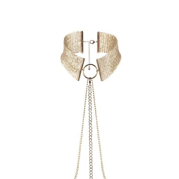 Намисто-комір Bijoux Indiscrets Desir Metallique Collar - Gold SO2666 фото