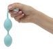 Розкішні вагінальні кульки PILLOW TALK - Frisky Teal з кристалом, діаметр 3,2 см, вага 49-75 гр SO2722 фото 2