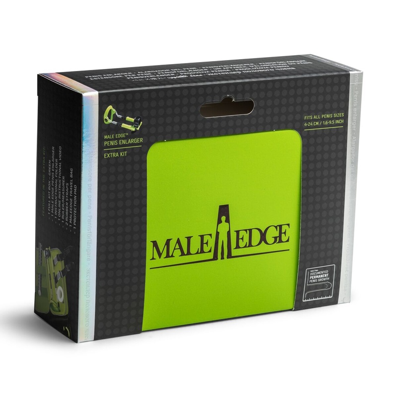 Екстендер для збільшення члена Male Edge Extra, ремінцевий, вага всього 65 гр, міцний пластик ME002 фото