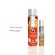 Комплект смакових лубрикантів System JO GWP — Peaches & Cream — Peachy Lips 120 мл & H2O Vanilla 30 SO6771 фото 2