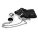 Наручники з металевою анальною пробкою Art of Sex Handcuffs with Metal Anal Plug size M Black SO6235 фото 2