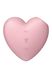 Вакуумний стимулятор-серце з вібрацією Satisfyer Cutie Heart Light Red SO6286 фото 6