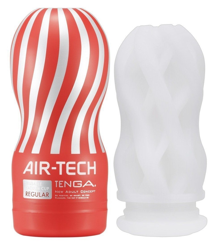 Мастурбатор Tenga Air-Tech Regular, вища аеростимуляція та всмоктувальний ефект ATH-001R фото