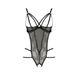 Боді монокіні з відкритими грудями VALERY BODY black L/XL - Passion Exclusive PS25101 фото 5