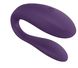 Недорогий вібратор для пар We-Vibe Unite Purple, однокнопковий пульт ДК SO6936 фото 1