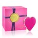 Вібратор-серце Rianne S: Heart Vibe Rose, 10 режимів роботи, медичний силікон, подарункова упаковка SO3874 фото 1