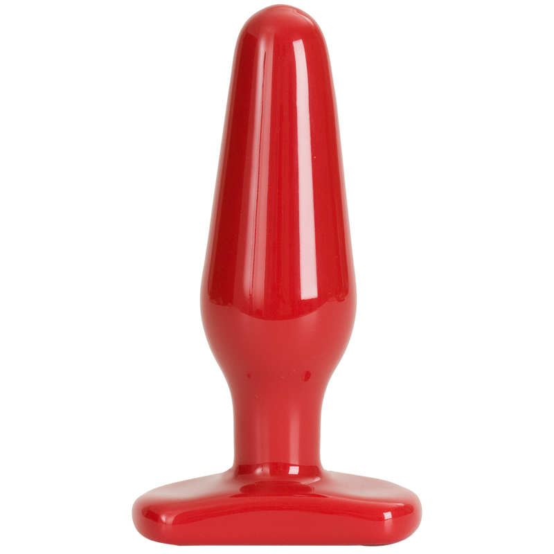 Анальна пробка Doc Johnson Red Boy - Medium 5.5 Inch, макс. діаметр 4 см SO1978 фото