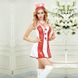 Еротичний костюм медсестри Спокуслива Адріана S/M, сукня, трусики, головний убір, стетоскоп SO2278 фото 1