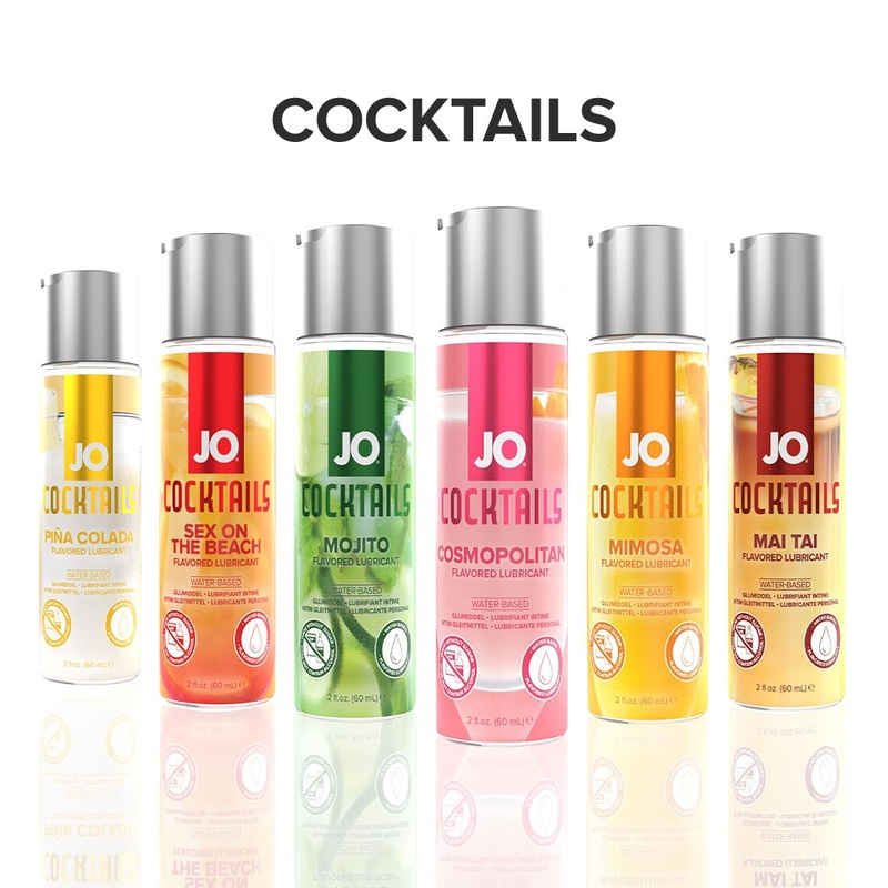 Лубрикант на водній основі System JO Cocktails — Cosmopolitan без цукру, рослинний гліцерин (60 мл) SO6776 фото