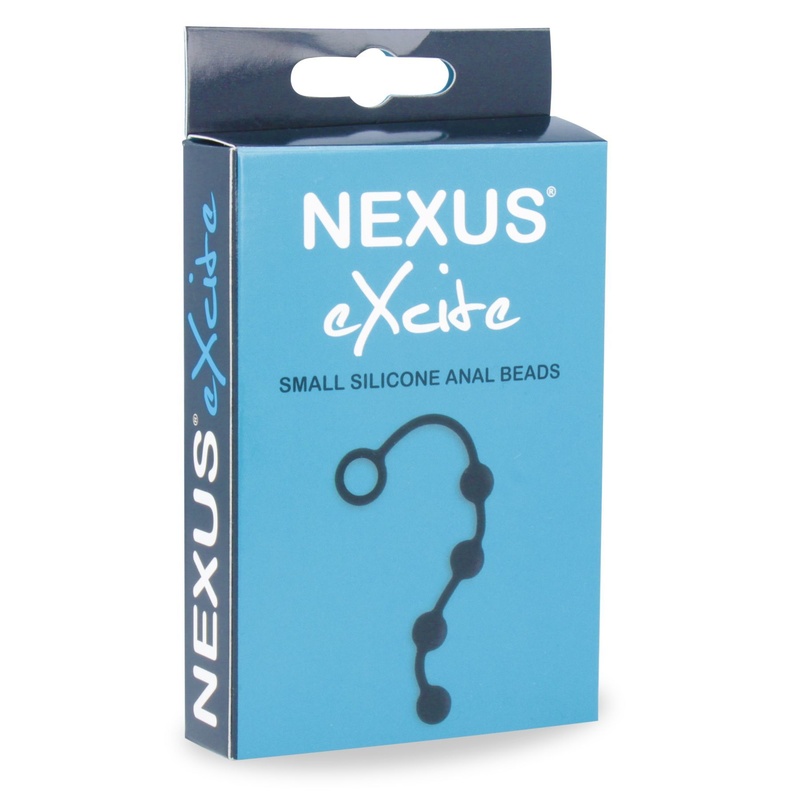 Анальні кульки Nexus Excite Small Anal Beads, силікон, макс. діаметр 2 см SO1767 фото