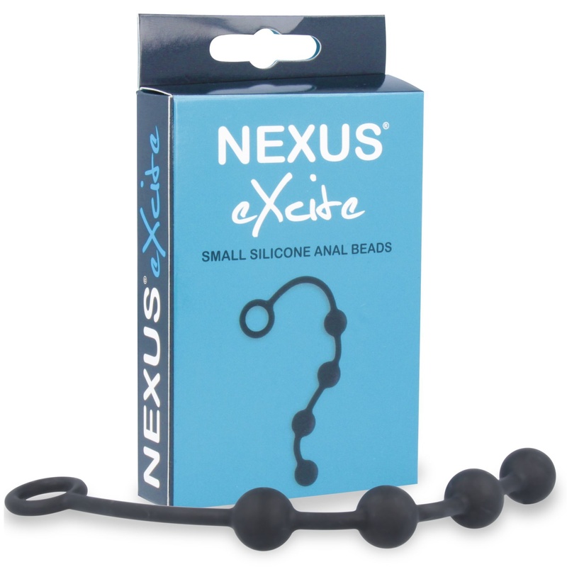 Анальні кульки Nexus Excite Small Anal Beads, силікон, макс. діаметр 2 см SO1767 фото