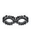 Мереживна маска Obsessive A710 mask, єдиний розмір, чорна SO7188 фото 2