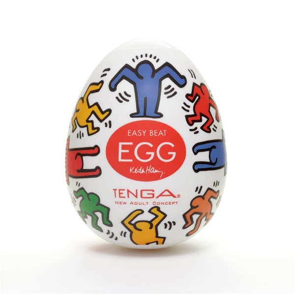 Мастурбатор яйце Tenga Keith Haring EGG Dance SO1702 фото