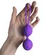 Вагінальні кульки Adrien Lastic Geisha Lastic Balls BIG Violet (L), діаметр 4 см, вага 90 гр AD40293 фото 6