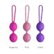 Вагінальні кульки Adrien Lastic Geisha Lastic Balls BIG Violet (L), діаметр 4 см, вага 90 гр AD40293 фото 4