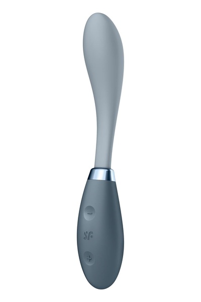 Вібратор Satisfyer G-Spot Flex 3 Grey, гнучкий стовбур із фіксацією положення SO6727 фото