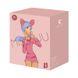 Вакуумний стимулятор з вібрацією KisToy Miss UU Pink, іграшка 2-в-1 SO3759 фото 4