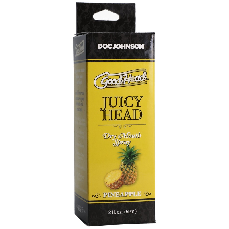 Зволожувальний спрей оральний Doc Johnson GoodHead – Juicy Head Dry Mouth Spray – Pineapple 59мл SO6066 фото