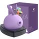 Вакуумний стимулятор з вібрацією KisToy Miss KK Purple SO3760 фото 4