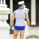 Чоловічий еротичний костюм морячка Зголоднілий Робін S/M: шорти, майка, рукавички, хустка, шапочка SO2288 фото 5