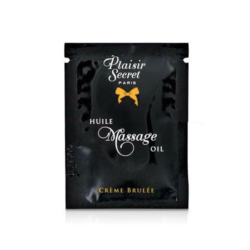 Пробник масажної олії Plaisirs Secrets Creme Brulee (3 мл) SO1211 фото